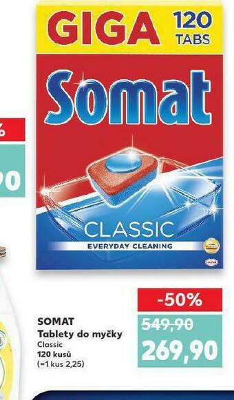 Kaufland Somat tablety do myčky nabídka