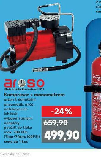 Kaufland Kompresor s manometrem nabídka