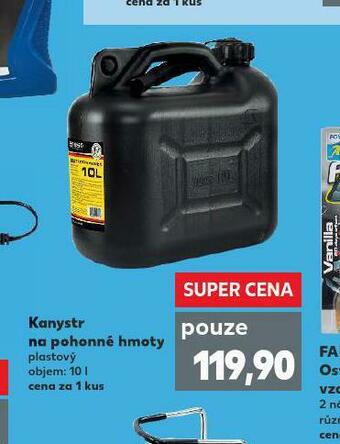 Kaufland Kanystr na pohonné hmoty nabídka