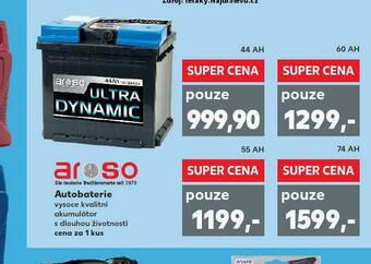 Kaufland Autobaterie 55 ah nabídka
