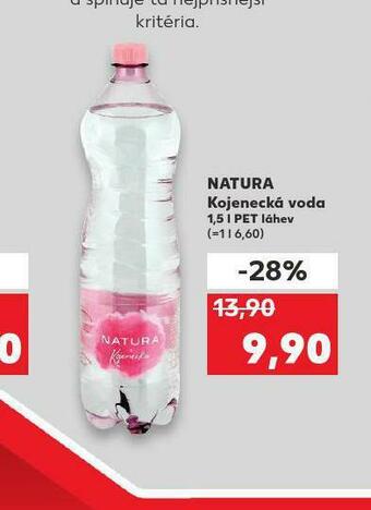 Kaufland Natura kojenecká voda nabídka