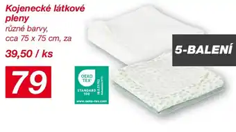 Kojenecké látkové pleny