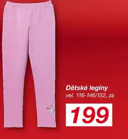 Kik Dětské legíny nabídka