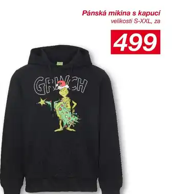 Pánská mikina s kapucí