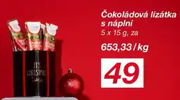 Kik Čokoládová lízátka s náplní nabídka