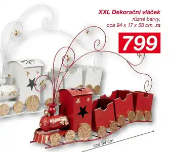 Kik XXL Dekorační vláček nabídka