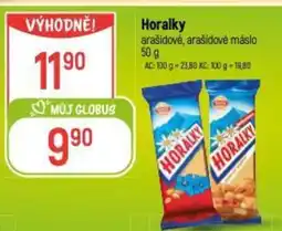 Globus Horalky arašidové, arašídové máslo nabídka