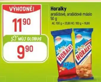 Horalky arašidové, arašídové máslo