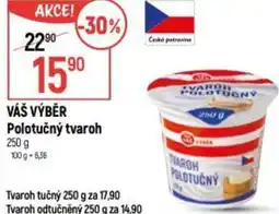 Globus VÁŠ VÝBĚR Polotučný tvaroh nabídka