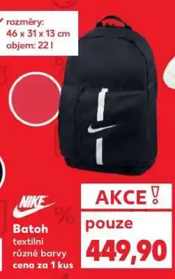 Kaufland Batoh Nike nabídka