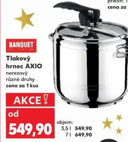 Kaufland Tlakový hrnec AXIO nabídka