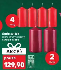 Kaufland SADA SVÍČEK nabídka