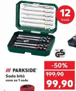 Kaufland PARKSIDE SADA BITŮ nabídka