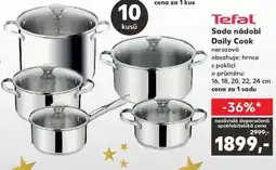 Kaufland Tefal Sada nádobí Daily Cook nabídka
