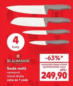 Kaufland Sada nožů nabídka