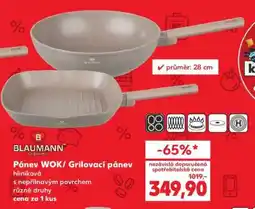 Kaufland Pánev WOK/Grilovací pánev nabídka