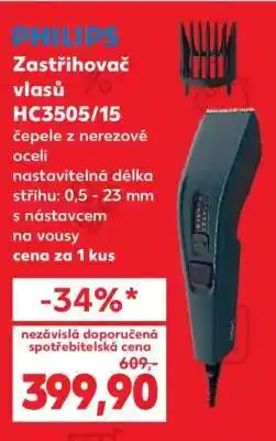 Kaufland PHILIPS Zastřihovač vlasů HC3505/15 nabídka