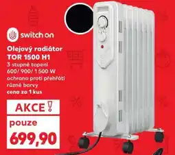 Kaufland Olejový radiátor TOR 1500 H1 nabídka