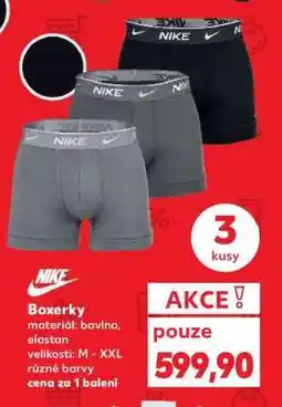 Kaufland Boxerky Nike nabídka