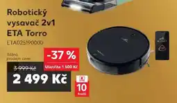 Kaufland Robotický vysavač 2v1 ETA Torro nabídka