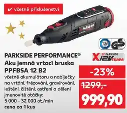 Kaufland PARKSIDE PERFORMANCE Aku jemná vrtací bruska PPFBSA 12 B2 nabídka