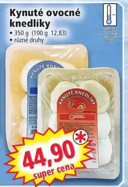 Norma Kynuté ovocné knedlíky nabídka