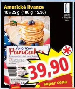 Norma Americké lívance nabídka