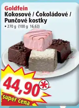 Norma Goldfein Kokosové / Čokoládové / Punčové kostky nabídka