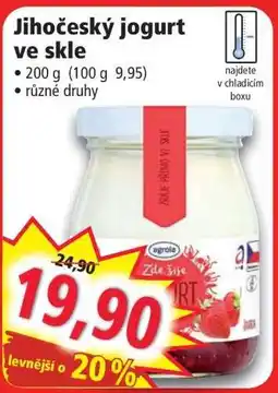 Norma JIHOČESKÝ Jogurt ve skle nabídka