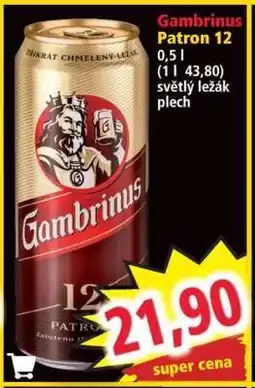 Norma Gambrinus Patron 12 nabídka