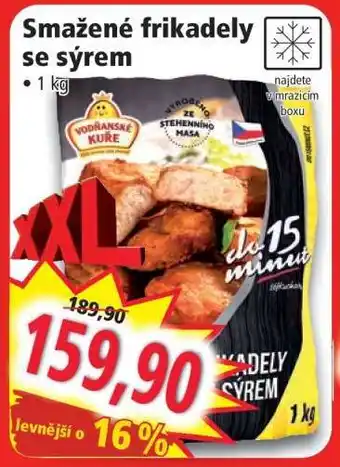 Norma Smažené frikadely se sýrem nabídka