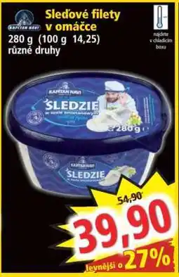 Norma Sledové filety v omáčce nabídka