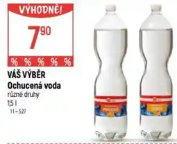 Globus VÁŠ VÝBĚR Ochucená voda nabídka