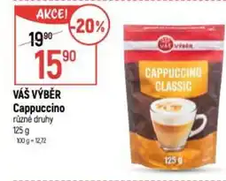Globus VÁŠ VÝBĚR Cappuccino nabídka