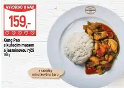 Globus Kung Pao s kuřecím masem a jasmínovou rýží nabídka