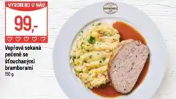 Globus Vepřová sekaná pečeně se šťouchanými bramborami nabídka