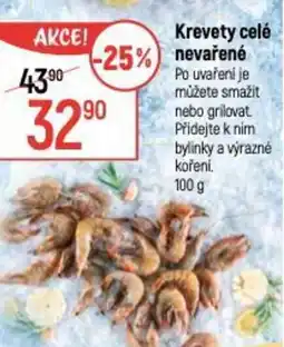 Globus Krevety celé nevařené nabídka