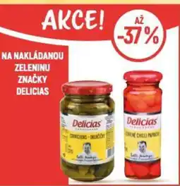 Globus Na nakládanou zeleninu značky delicias nabídka