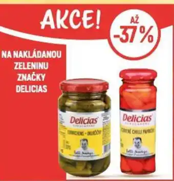 Globus Na nakládanou zeleninu značky delicias nabídka