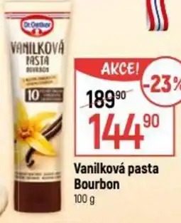 Globus Dr Oetker Vanilková pasta Bourbon nabídka