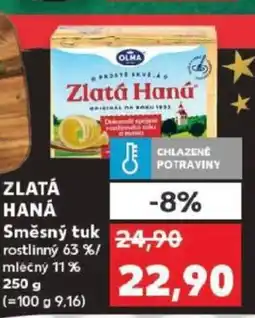 Kaufland OLMA Zlatá haná Směsný tuk nabídka