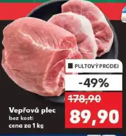 Kaufland Vepřová plec nabídka