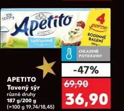 Kaufland APETITO Tavený sýr nabídka