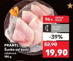 Kaufland PRANTL Šunka od kosti nabídka