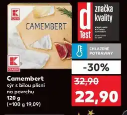 Kaufland Camembert nabídka