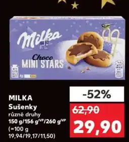 Kaufland MILKA Sušenky nabídka