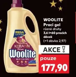 Kaufland WOOLITE Prací gel nabídka