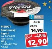 Kaufland OLMA Pierot Smetanový jogurt nabídka
