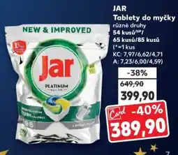 Kaufland JAR Tablety do myčky nabídka