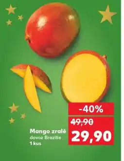 Kaufland Mango zralé nabídka